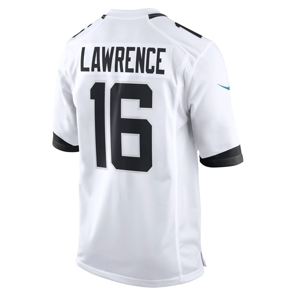 Men's Jacksonville Jaguars Trevor Lawrence White Game Jersey