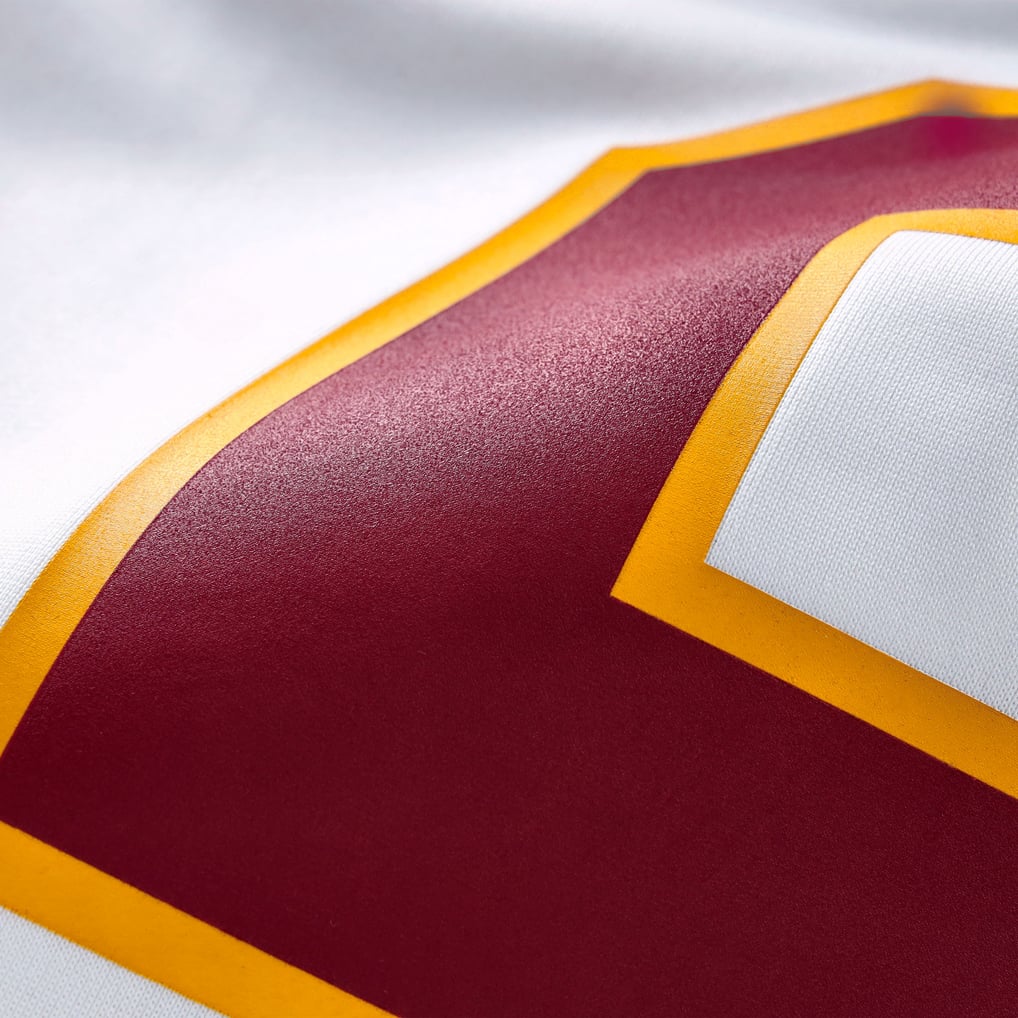 Men's Washington Commanders Trey Amos White Game Super Bowl Era Jersey