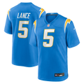 Men's Los Angeles Chargers Trey Lance Powder Blue Team Game Jersey