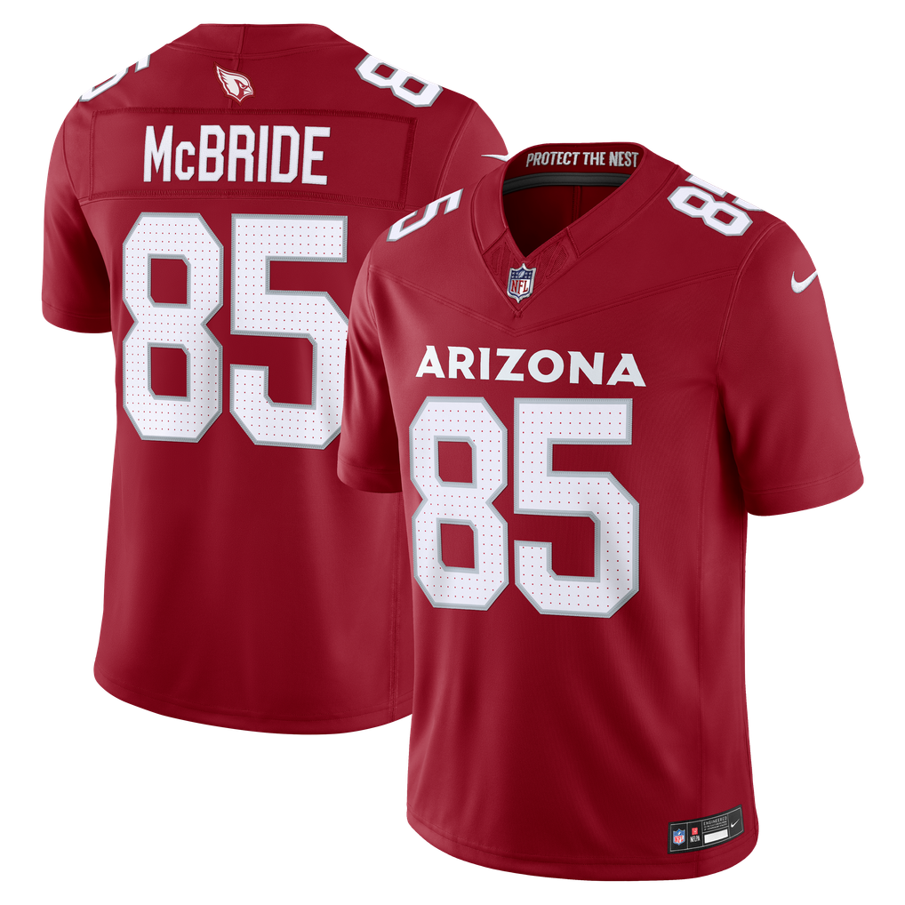 Men's Arizona Cardinals Trey McBride Cardinal Team Vapor F.U.S.E. Stitched Limited Jersey