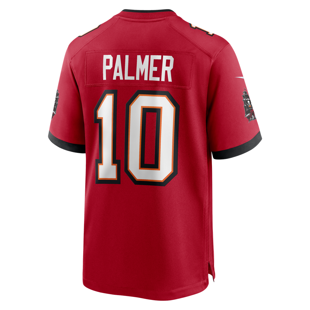 Men's Tampa Bay Buccaneers Trey Palmer Red Game Jersey