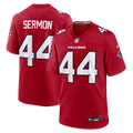 Men's Atlanta Falcons Trey Sermon Red Team Game Jersey
