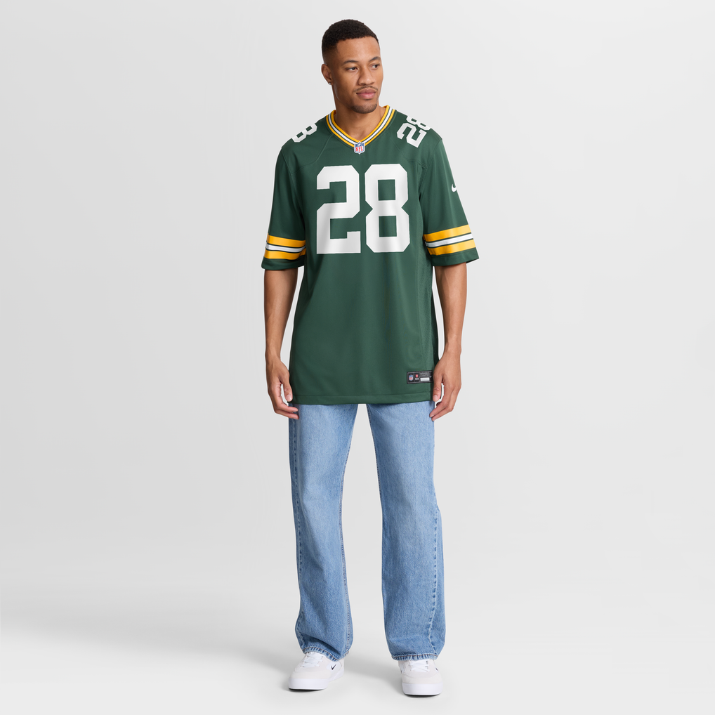 Men's Green Bay Packers Trey Smack Green Team Game Jersey