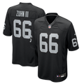 Men's Las Vegas Raiders Trey Zuhn III Black Team Game Jersey