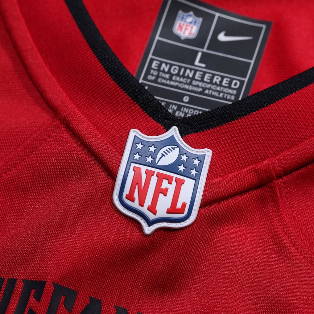 Men's Tampa Bay Buccaneers Tristan Wirfs Red Player Game Jersey