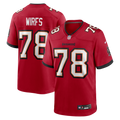 Men's Tampa Bay Buccaneers Tristan Wirfs Red Player Game Jersey
