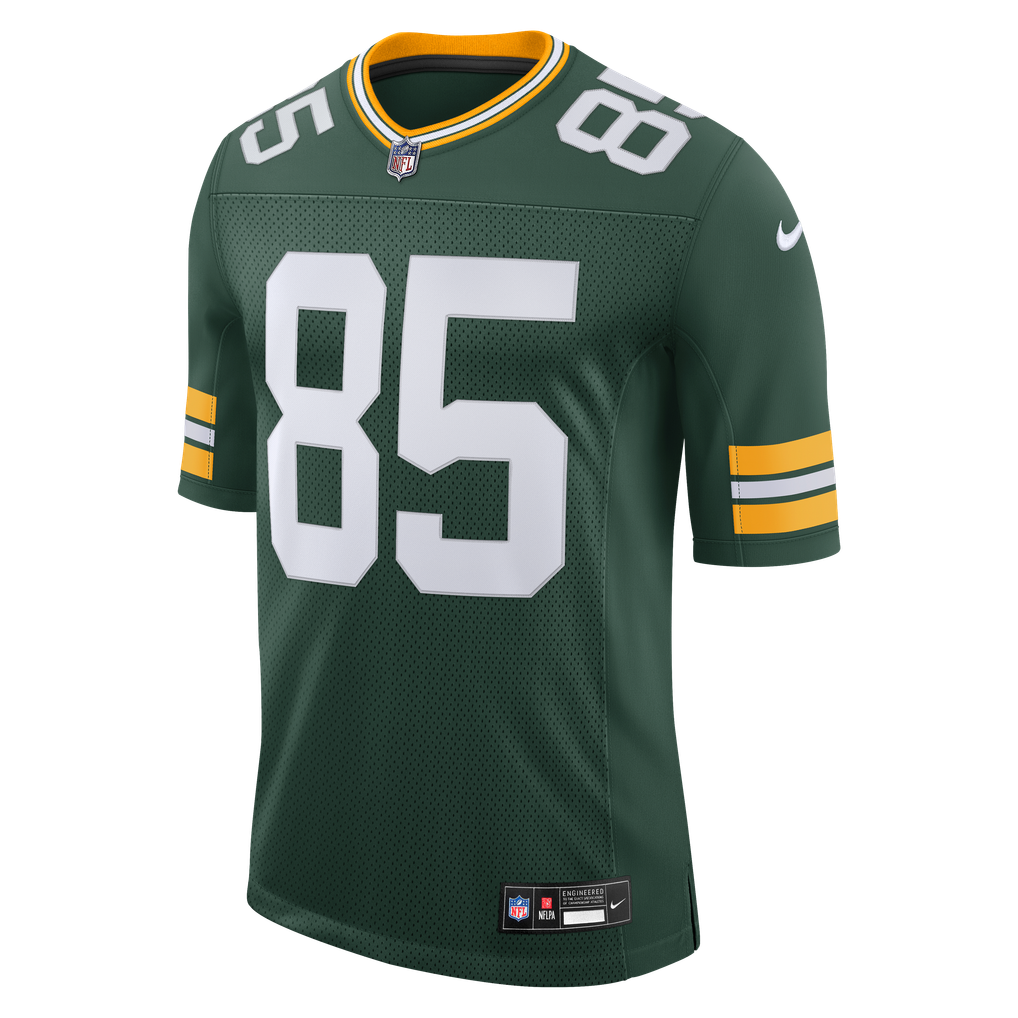 Men's Green Bay Packers Tucker Kraft Green Vapor Untouchable Stitched Limited Jersey