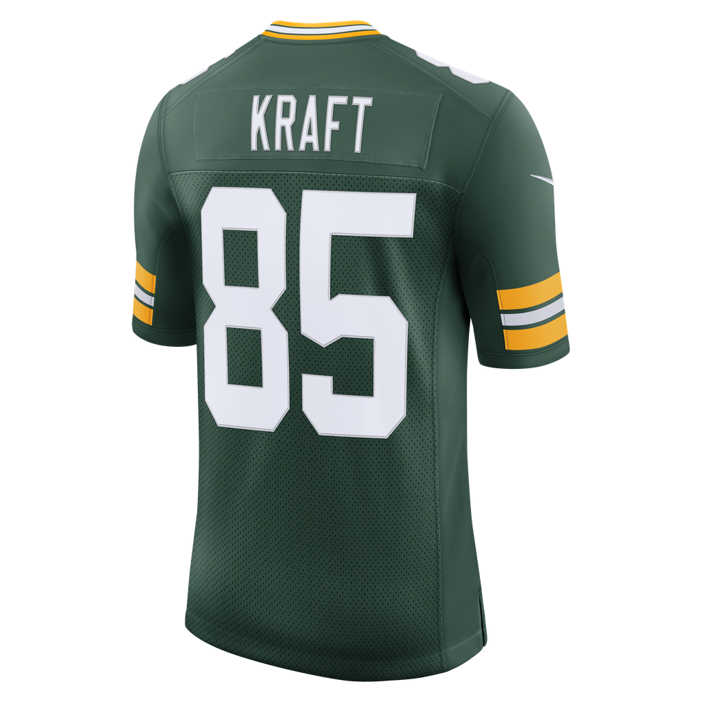Men's Green Bay Packers Tucker Kraft Green Vapor Untouchable Stitched Limited Jersey