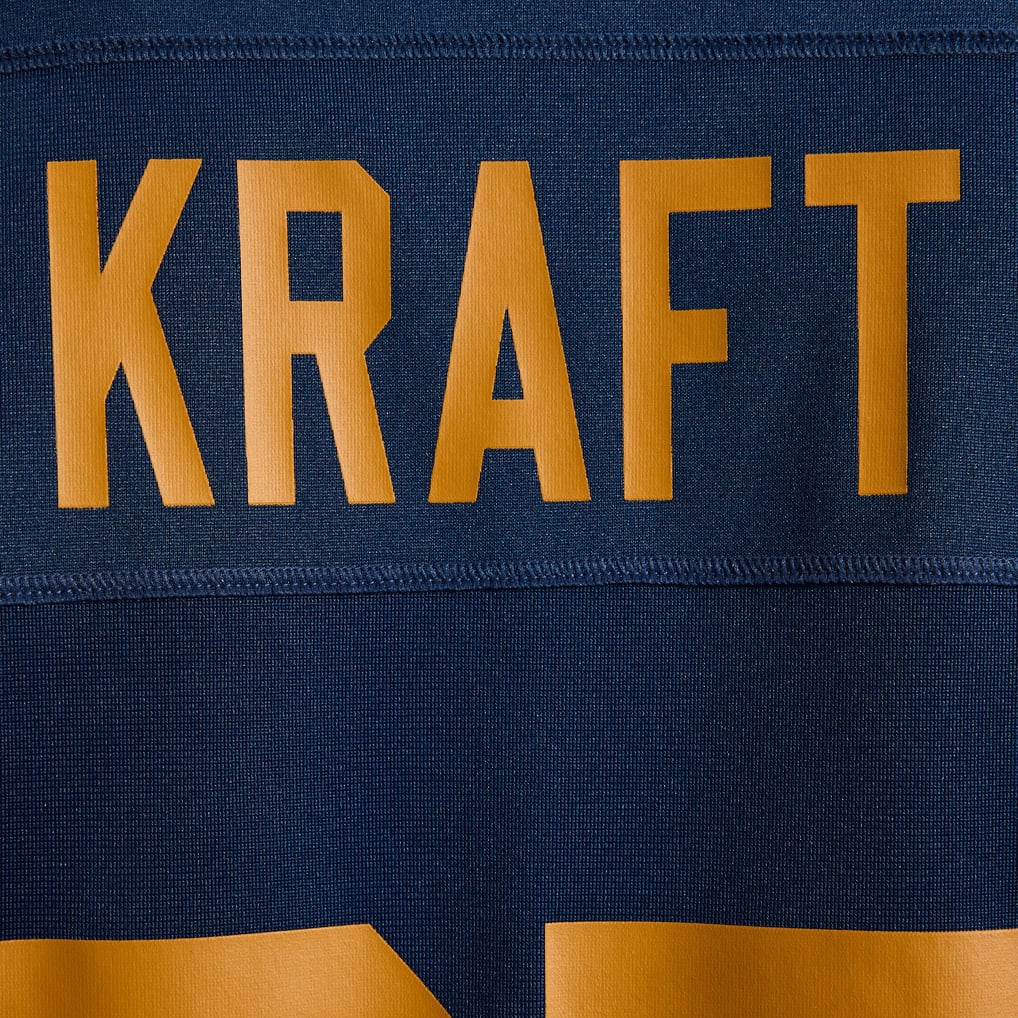 Men's Green Bay Packers Tucker Kraft Navy Alternate Game Jersey