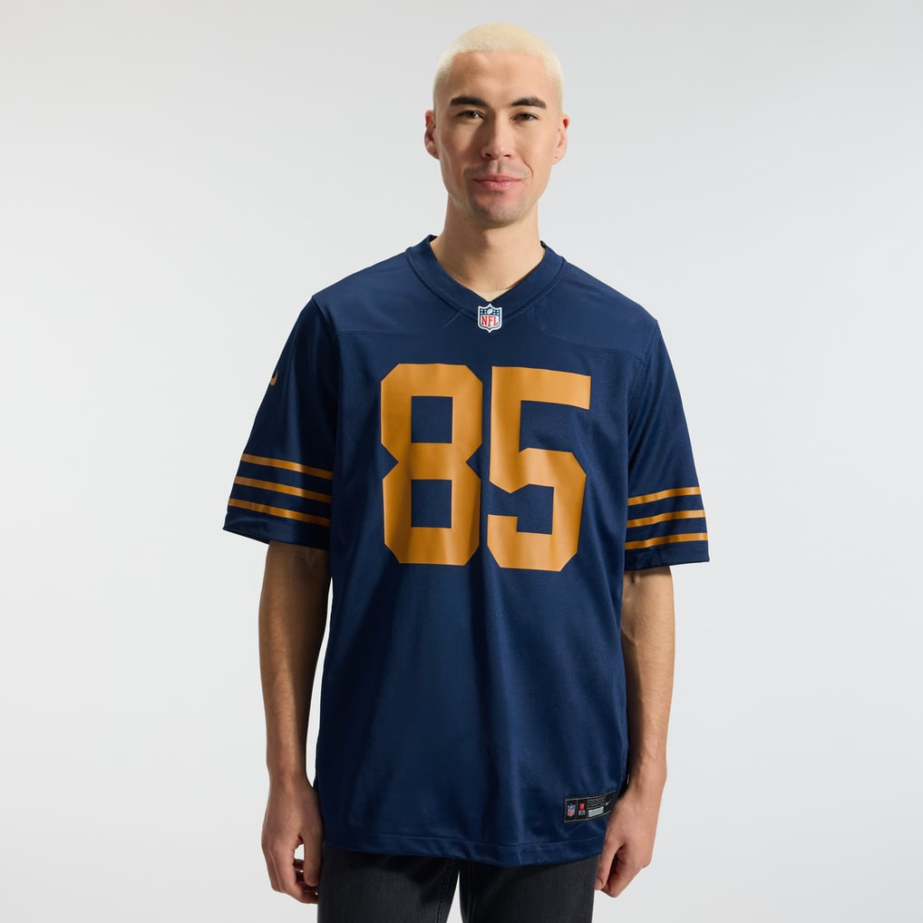 Men's Green Bay Packers Tucker Kraft Navy Alternate Game Jersey