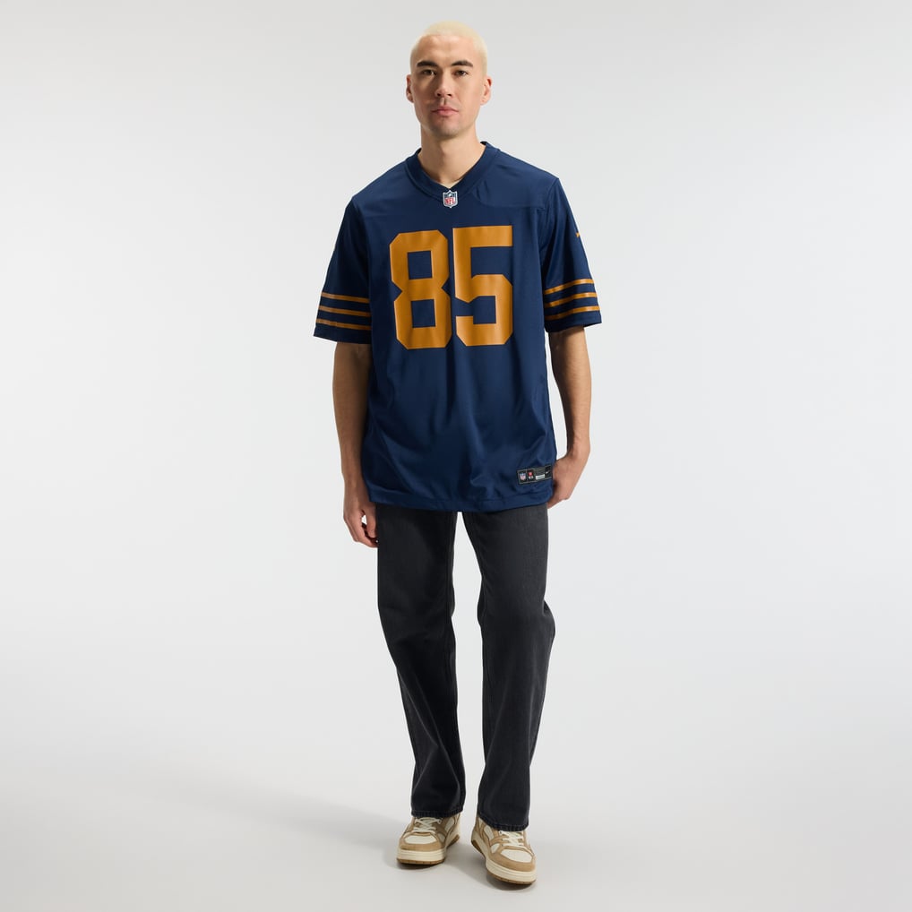 Men's Green Bay Packers Tucker Kraft Navy Alternate Game Jersey