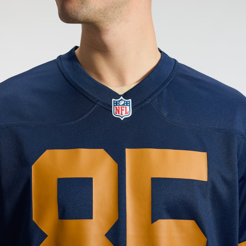 Men's Green Bay Packers Tucker Kraft Navy Alternate Game Jersey