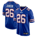 Men's Buffalo Bills Ty Johnson Royal Team Game Jersey