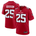 Men's Atlanta Falcons Tyler Goodson Red Team Game Jersey