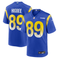 Men's Los Angeles Rams Tyler Higbee Royal Game Player Jersey