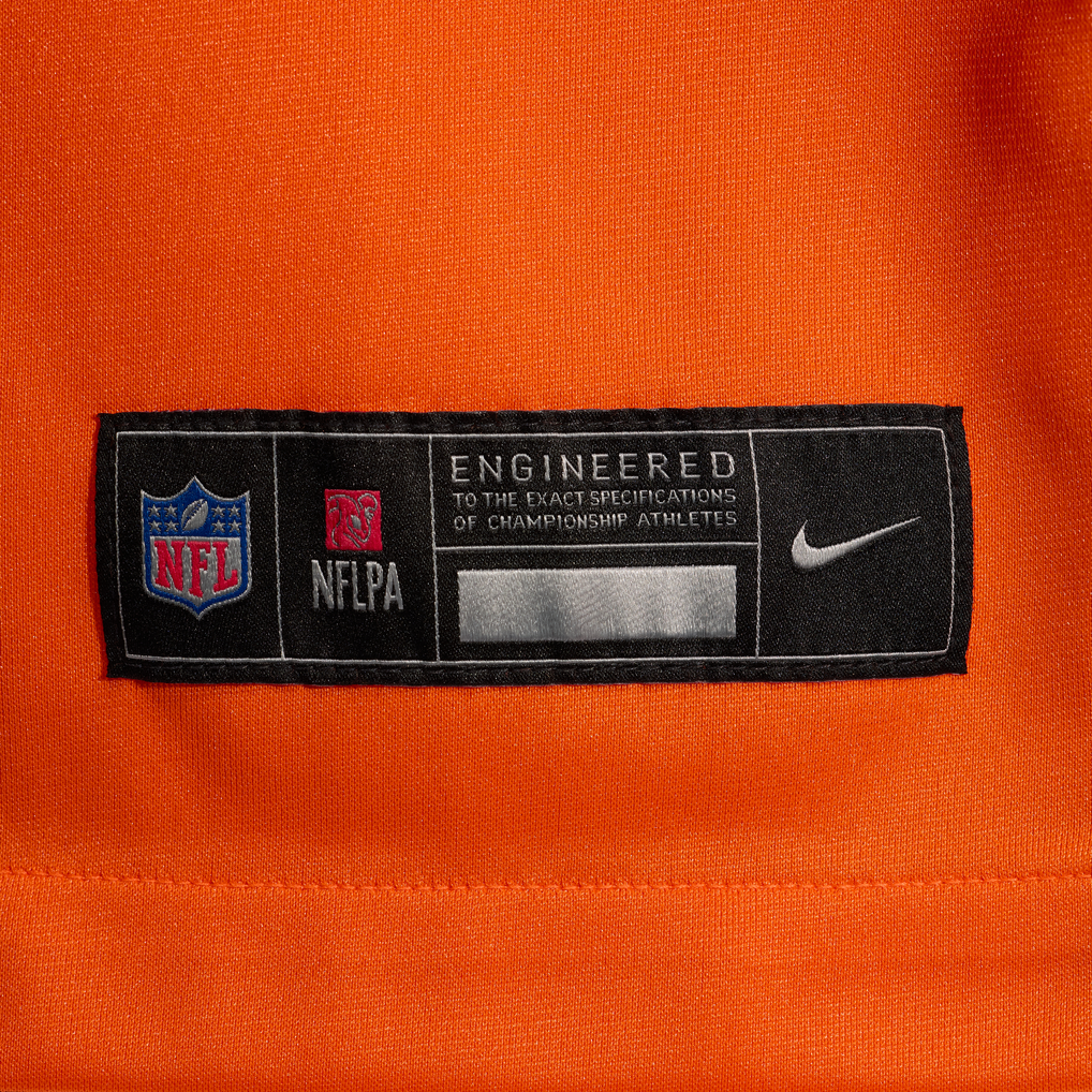 Men's Denver Broncos Tyler Onyedim Orange Game Jersey