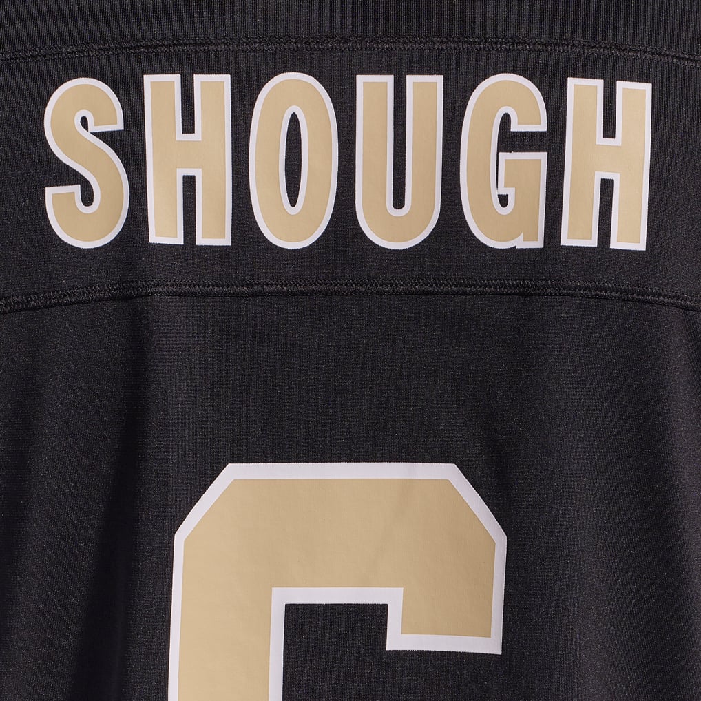 Men's New Orleans Saints Tyler Shough Black Game Jersey