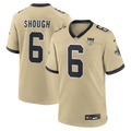 Men's New Orleans Saints Tyler Shough Gold Alternate 60th Season Game Jersey