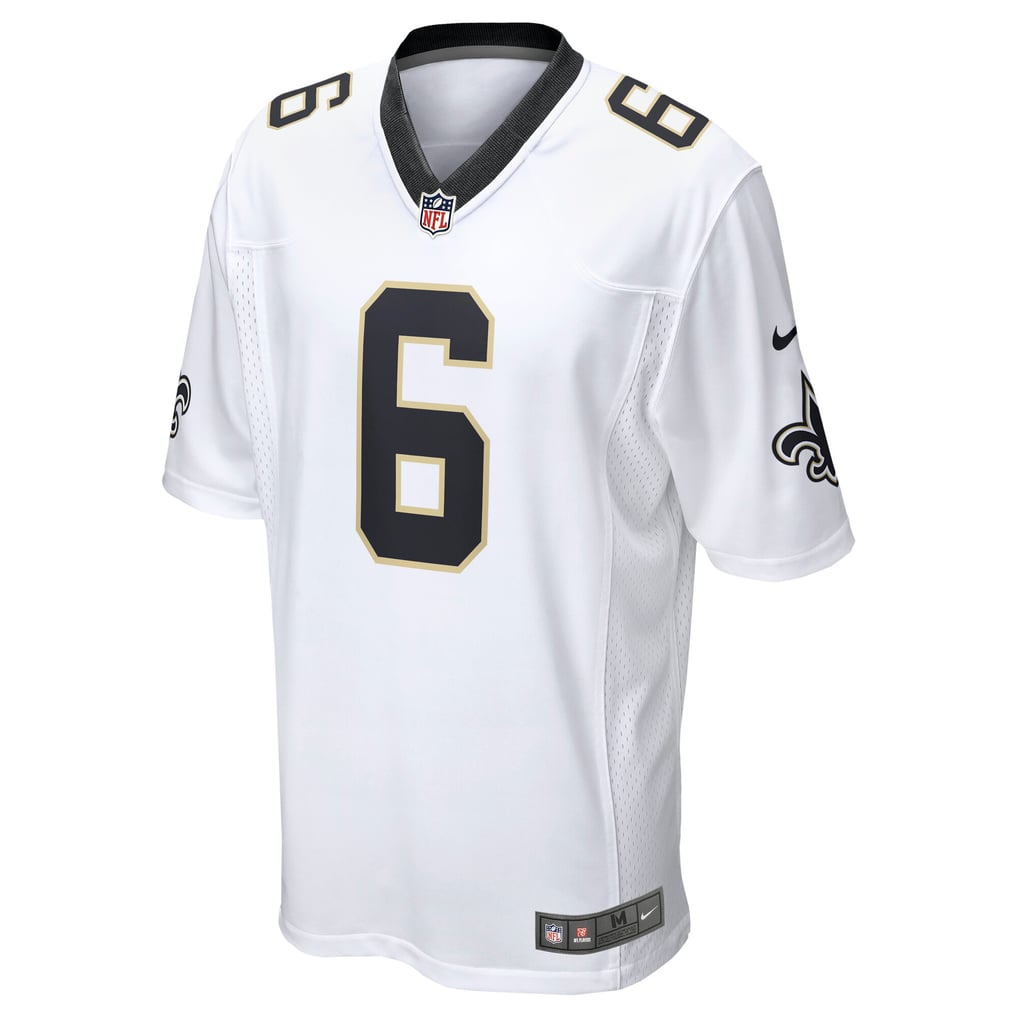 Men's New Orleans Saints Tyler Shough White Game Player Jersey