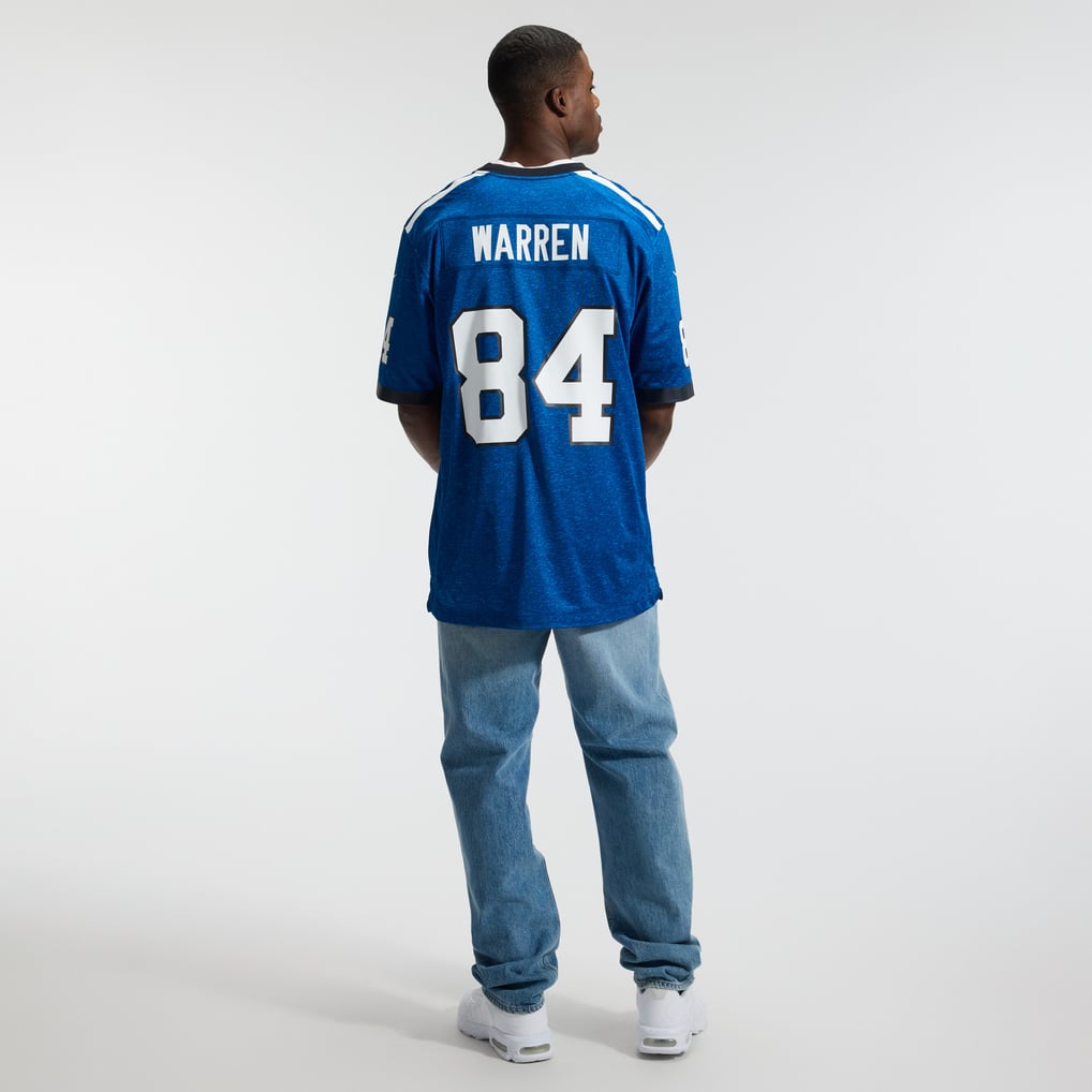 Men's Indianapolis Colts Tyler Warren Heather Royal Alternate 2 Indiana Nights Game Jersey