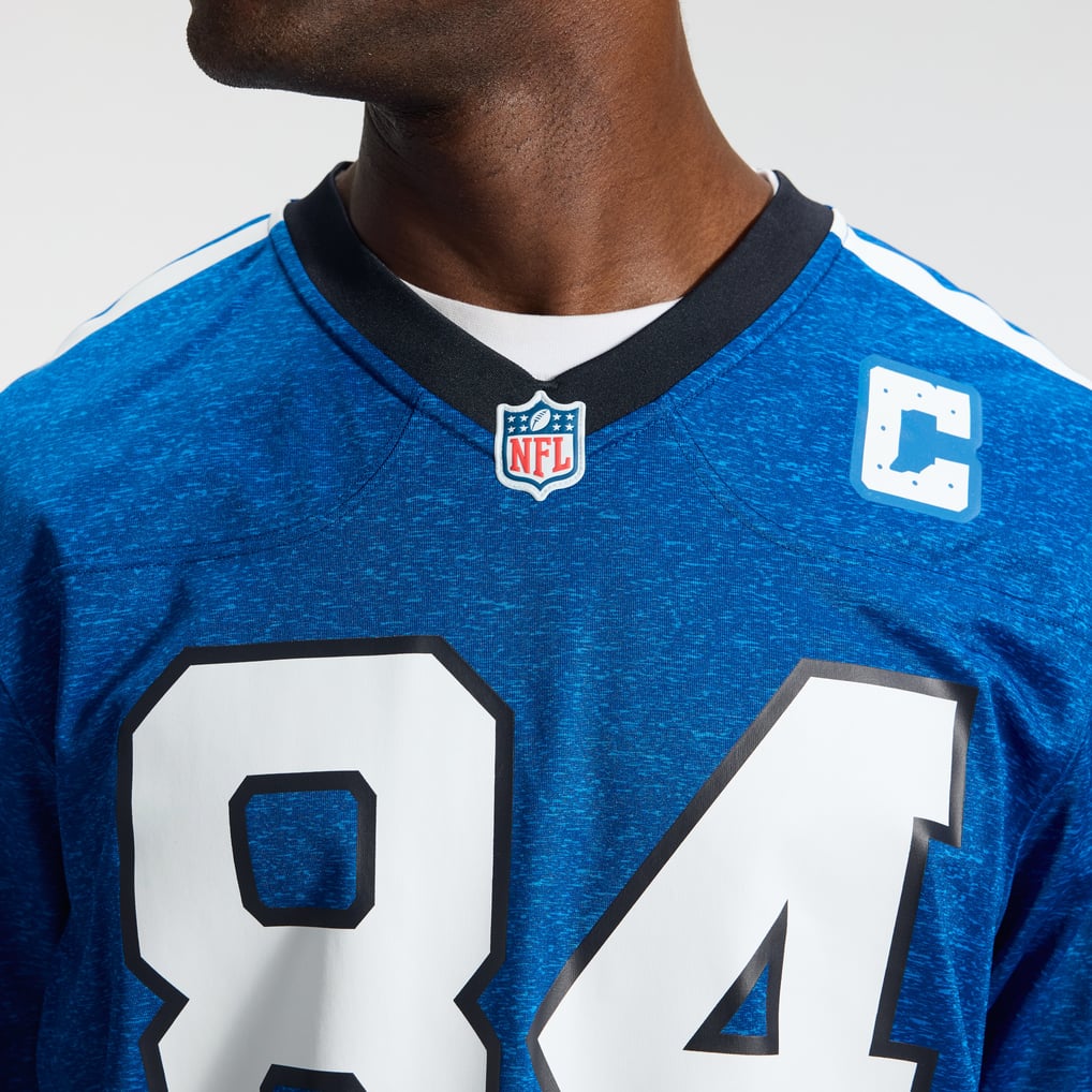 Men's Indianapolis Colts Tyler Warren Heather Royal Alternate 2 Indiana Nights Game Jersey