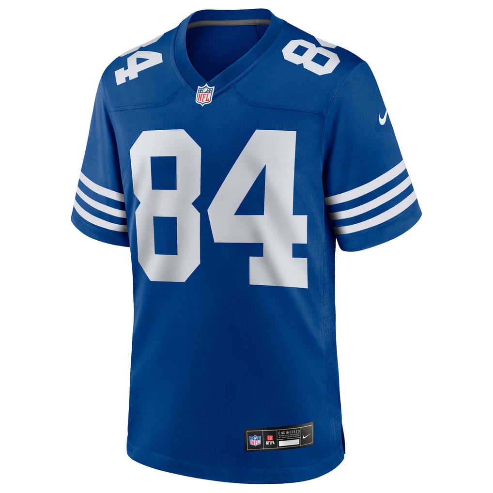 Men's Indianapolis Colts Tyler Warren Royal Alternate Game Jersey