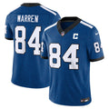 Men's Indianapolis Colts Tyler Warren Royal Alternate Indiana Nights Vapor F.U.S.E. Stitched Limited Jersey