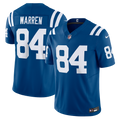Men's Indianapolis Colts Tyler Warren Royal Team Vapor F.U.S.E. Limited Jersey