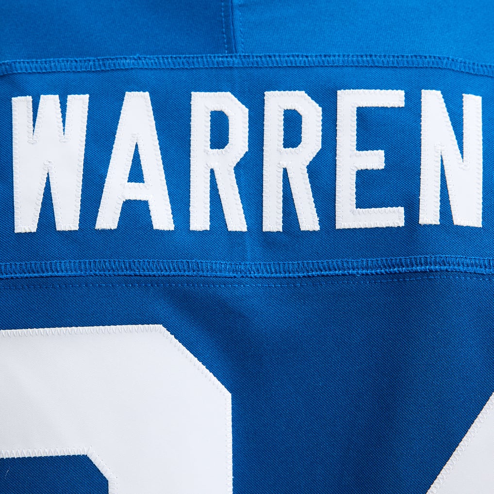 Men's Indianapolis Colts Tyler Warren Royal Team Vapor F.U.S.E. Stitched Limited Jersey