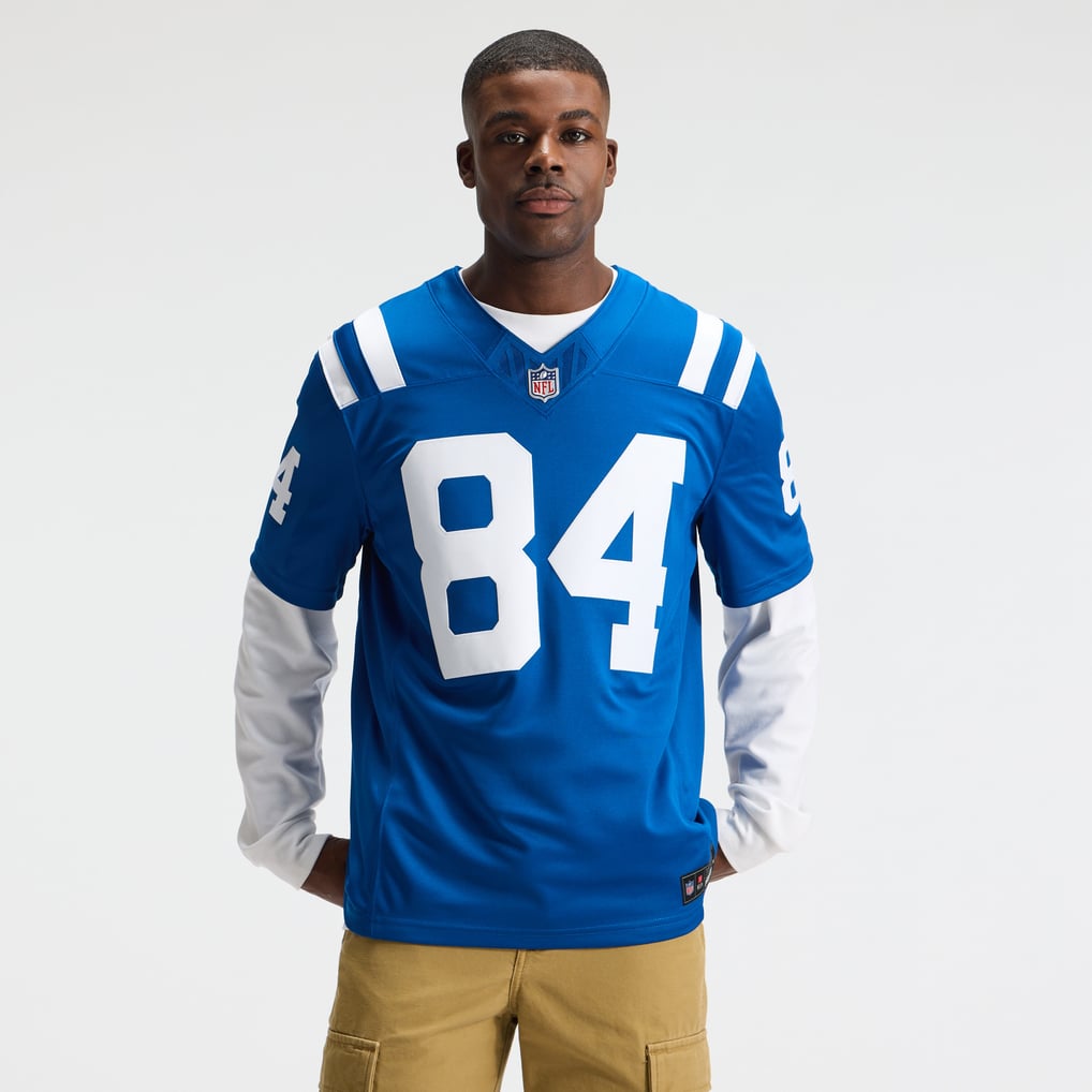 Men's Indianapolis Colts Tyler Warren Royal Team Vapor F.U.S.E. Stitched Limited Jersey