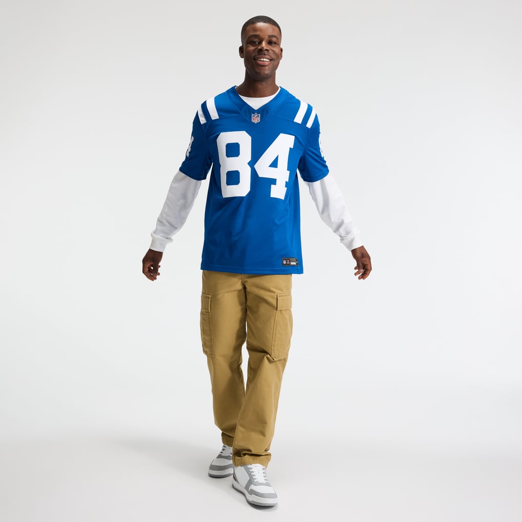 Men's Indianapolis Colts Tyler Warren Royal Team Vapor F.U.S.E. Stitched Limited Jersey