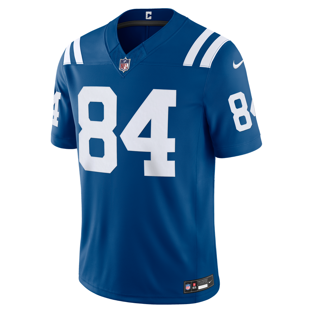 Men's Indianapolis Colts Tyler Warren Royal Team Vapor F.U.S.E. Stitched Limited Jersey