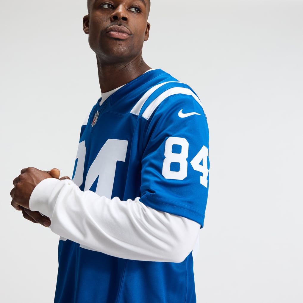 Men's Indianapolis Colts Tyler Warren Royal Team Vapor F.U.S.E. Stitched Limited Jersey