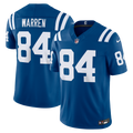 Men's Indianapolis Colts Tyler Warren Royal Team Vapor F.U.S.E. Stitched Limited Jersey
