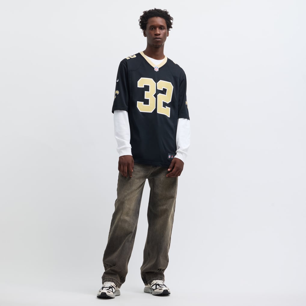 Men's New Orleans Saints Tyrann Mathieu Black Game Jersey