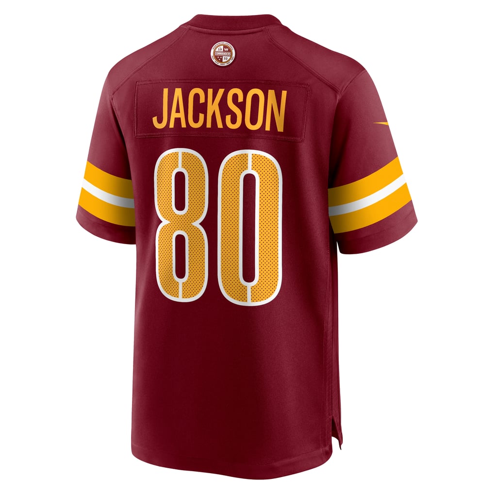 Men's Washington Commanders Tyree Jackson Burgundy Team Game Jersey