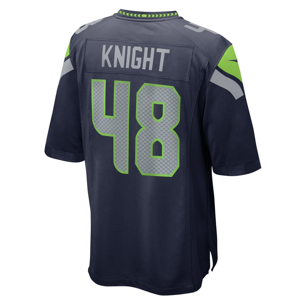 Men's Seattle Seahawks Tyrice Knight College Navy Game Jersey