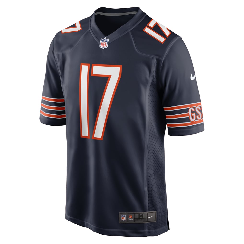 Men's Chicago Bears Tyson Bagent Navy Game Jersey