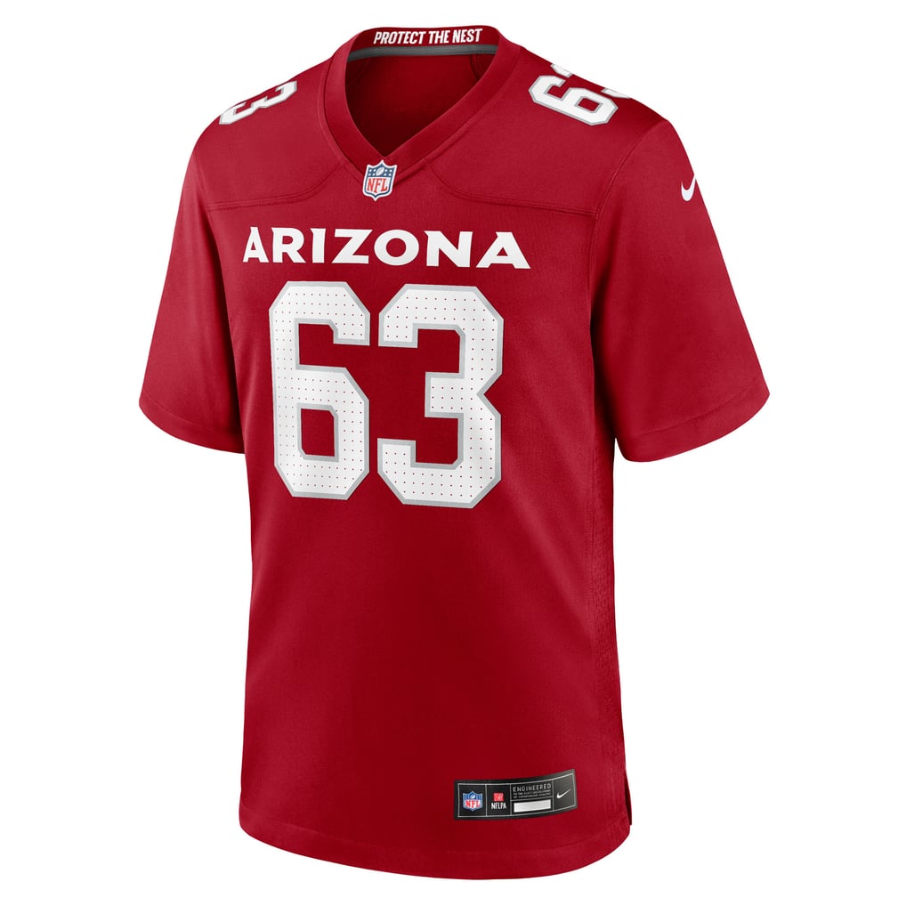 Men's Arizona Cardinals Vershon Lee Cardinal Team Game Jersey