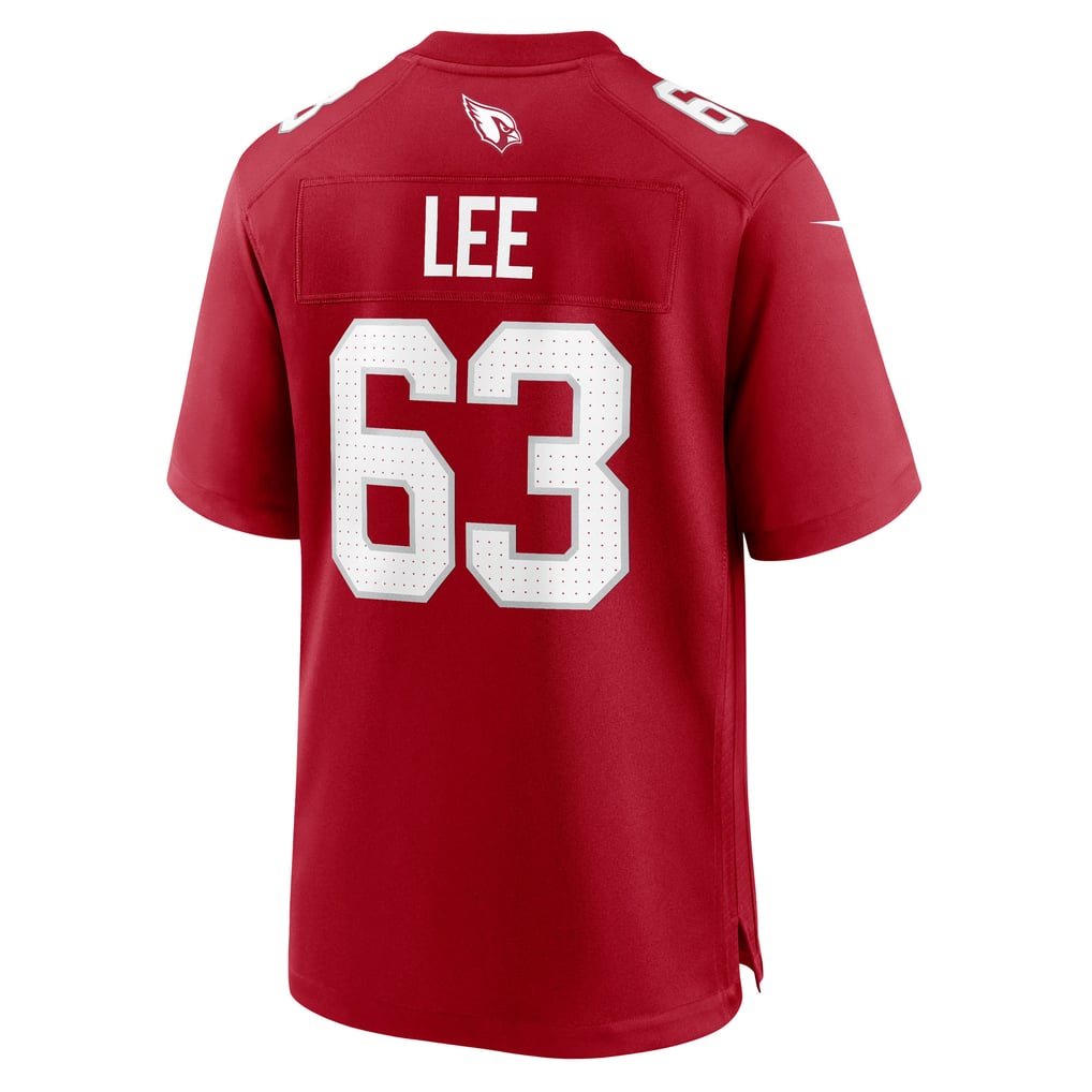 Men's Arizona Cardinals Vershon Lee Cardinal Team Game Jersey