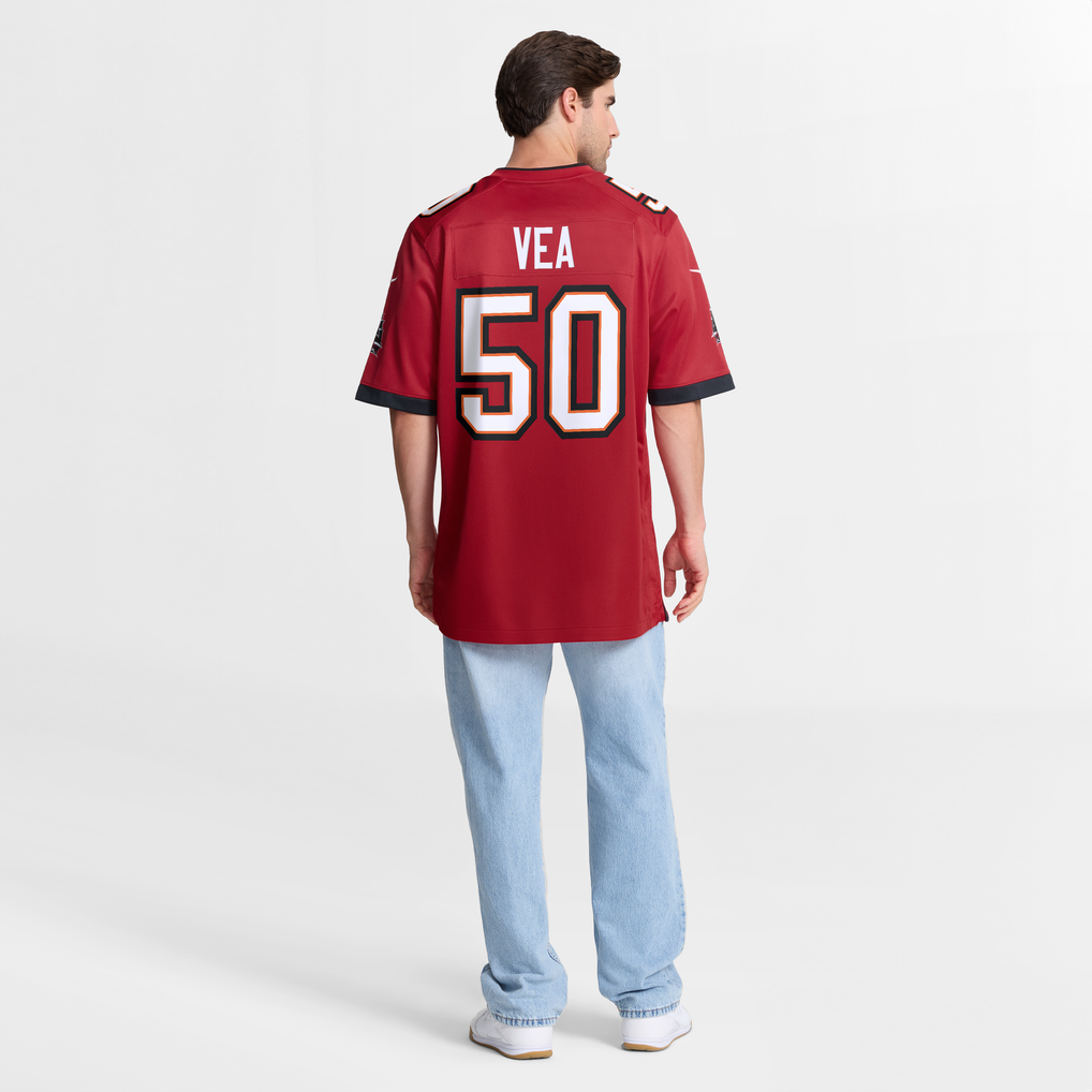Men's Tampa Bay Buccaneers Vita Vea Red Game Jersey