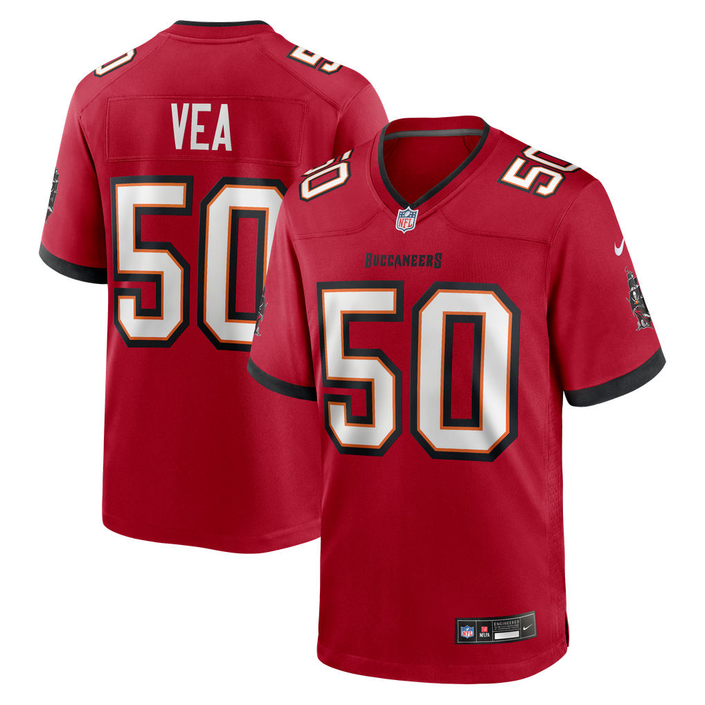 Men's Tampa Bay Buccaneers Vita Vea Red Game Jersey