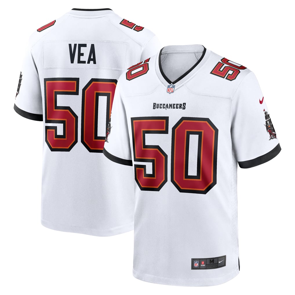 Men's Tampa Bay Buccaneers Vita Vea White Game Jersey
