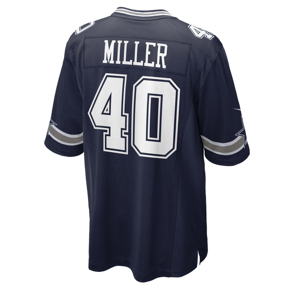Men's Dallas Cowboys Von Miller Navy Game Jersey