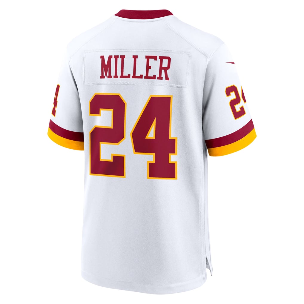 Men's Washington Commanders Von Miller White Game Super Bowl Era Jersey