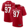 Men's Arizona Cardinals Walter Nolen Cardinal Game Player Jersey