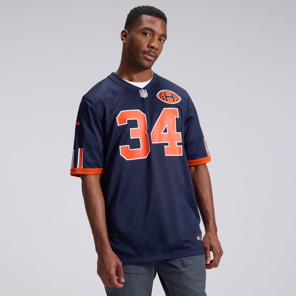 Men's Chicago Bears Walter Payton Navy 2026 Rivalries Collection Game Jersey