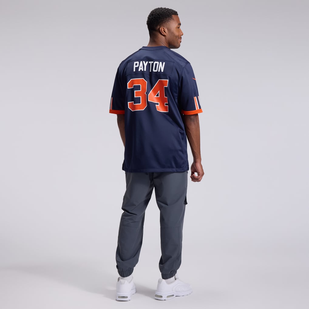 Men's Chicago Bears Walter Payton Navy 2026 Rivalries Collection Game Jersey