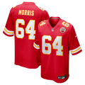 Men's Kansas City Chiefs Wanya Morris Red Game Jersey