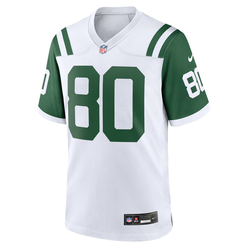 Men's New York Jets Wayne Chrebet White Retired Player Alternate Game Jersey
